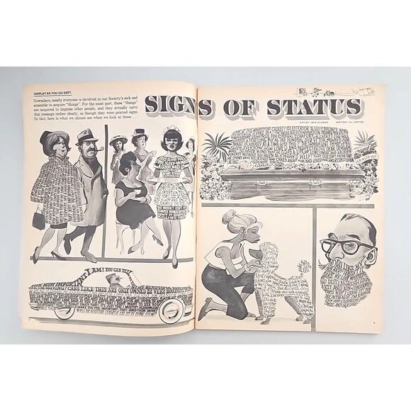 1969 MAD Magazine June No. 127 Odd Squad M665 - Picture 3 of 10